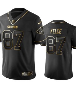 Patrick Mahomes Ii #15 Kansas City Chiefs 2020 Nfl Black & Golden Jersey Jersey