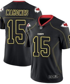 Patrick Mahomes Ii #15 Kansas City Chiefs 2020 Nfl Black Jersey Jersey