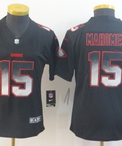 Patrick Mahomes Ii #15 Kansas City Chiefs 2020 Nfl Black Womens Jersey Jersey