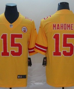 Patrick Mahomes Ii #15 Kansas City Chiefs 2020 Nfl Yellow Jersey Jersey