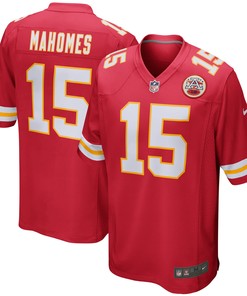 Patrick Mahomes Kansas City Chiefs Game Player Jersey Red Nfl