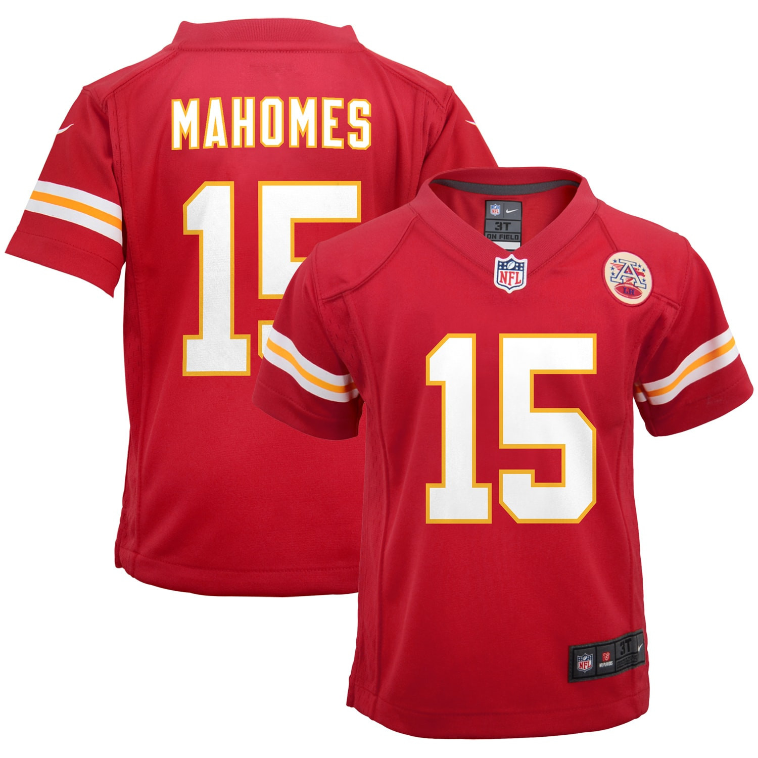 Patrick Mahomes Kansas City Chiefs Preschool Game Jersey - Red Nfl