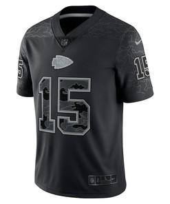 Patrick Mahomes Kansas City Chiefs RFLCTV Limited Jersey - Black