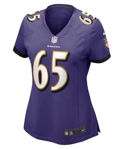 Patrick Mekari Baltimore Ravens Women's Game Jersey - Purple