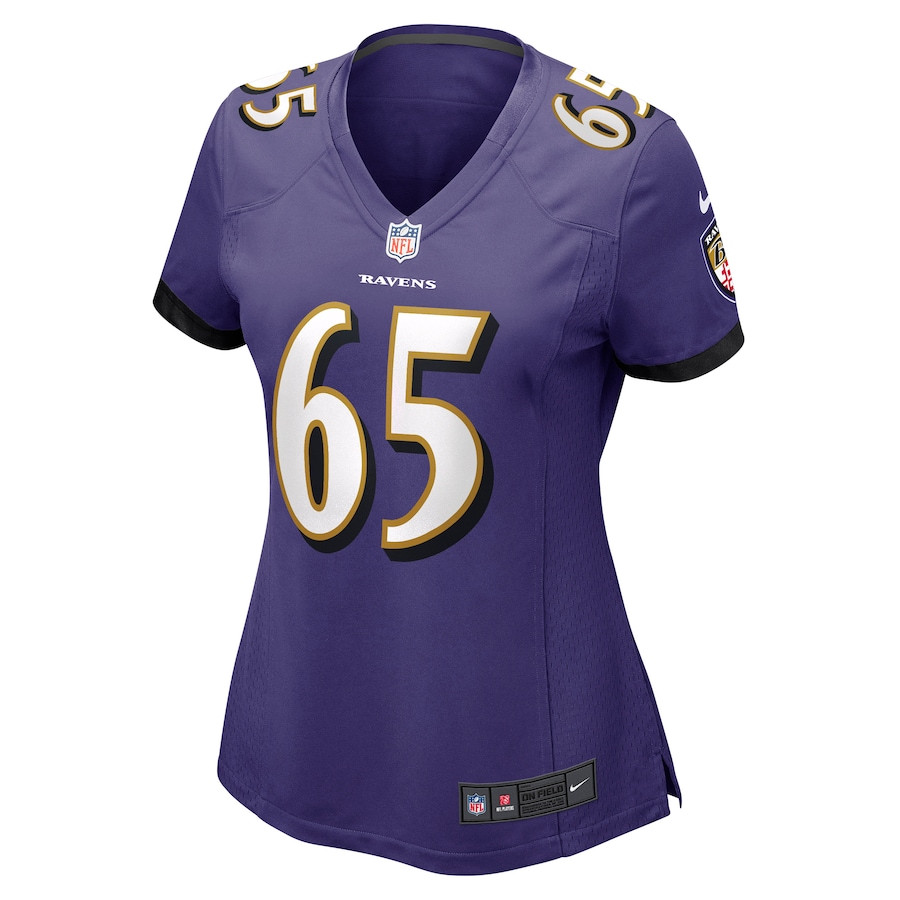 Patrick Mekari Baltimore Ravens Women's Game Jersey - Purple