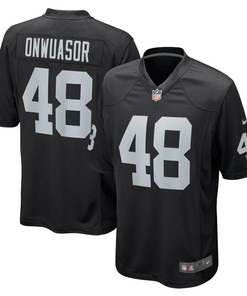 Patrick Onwuasor Las Vegas Raiders Game Jersey - Black Nfl