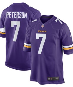 Patrick Peterson 7 Minnesota Vikings Player Game Jersey - Purple