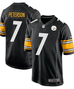 Patrick Peterson 7 Pittsburgh Steelers Game Men Jersey - Black