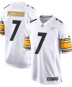 Patrick Peterson 7 Pittsburgh Steelers Game Men Jersey - White