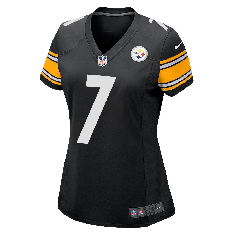 Patrick Peterson 7 Pittsburgh Steelers Game Women Jersey - Black