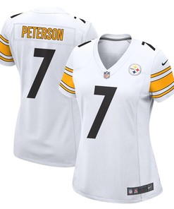 Patrick Peterson 7 Pittsburgh Steelers Game Women Jersey - White