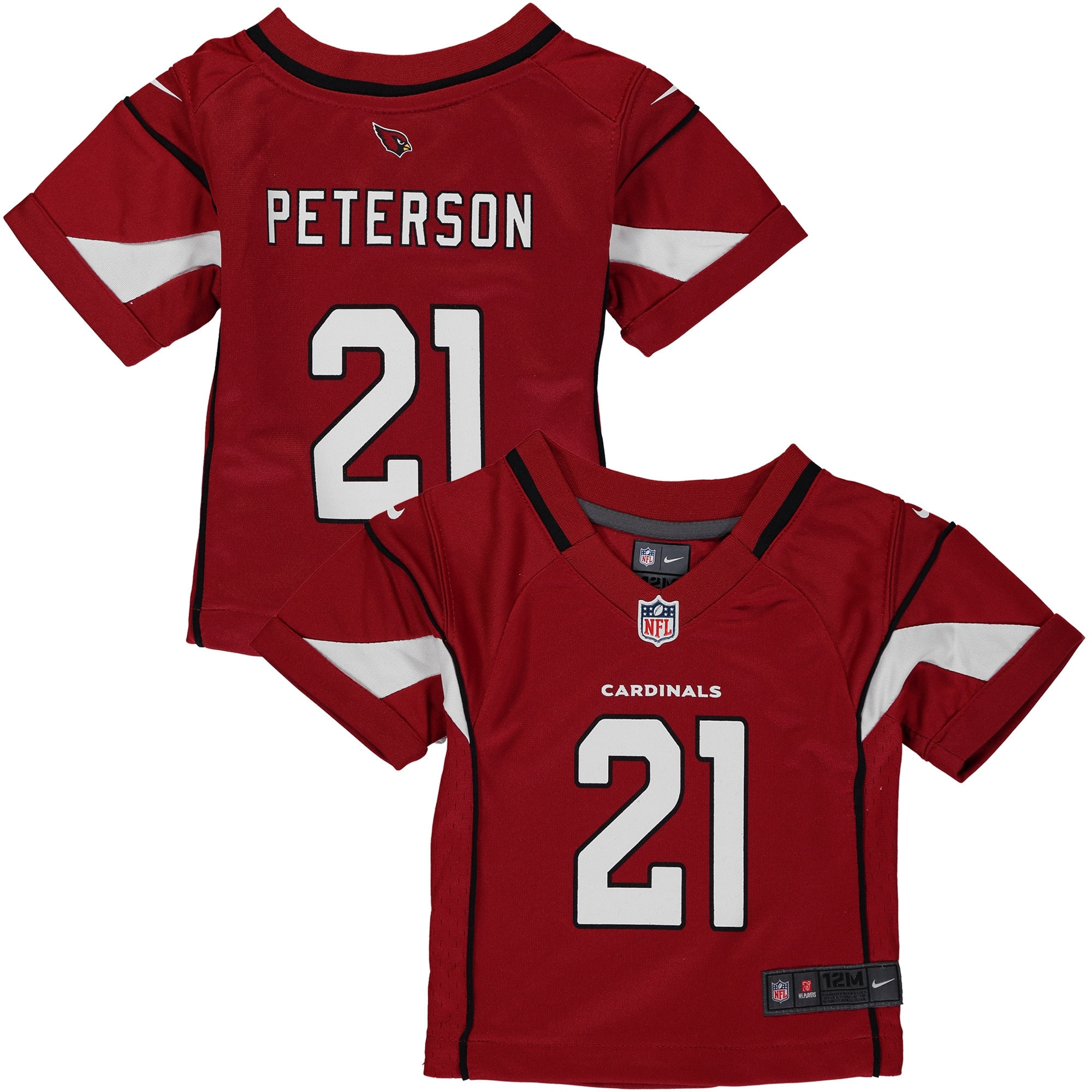 Patrick Peterson Arizona Cardinals Infant Team Color Game Jersey - Cardinal Nfl