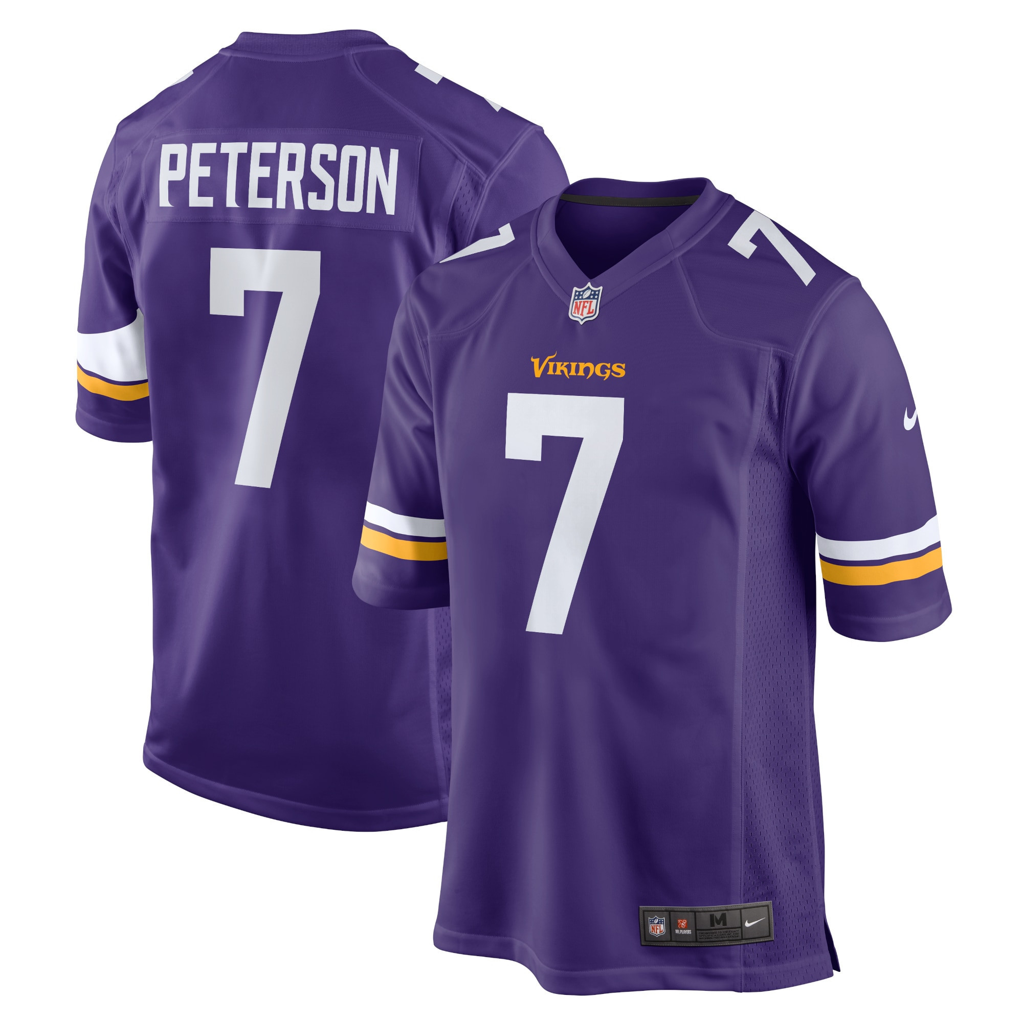 Patrick Peterson Minnesota Vikings Player Game Jersey - Purple Nfl
