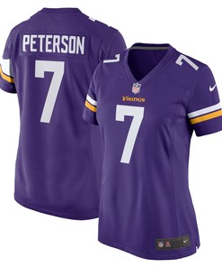 Patrick Peterson Minnesota Vikings Womens Player Game Jersey Purple Nfl
