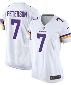 Patrick Peterson Minnesota Vikings Womens Player Game Jersey White Nfl