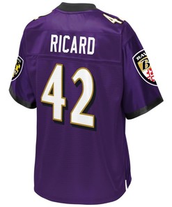 Patrick Ricard Baltimore Ravens Nfl Pro Line Team Color Player Jersey - Purple