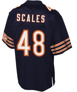 Patrick Scales Chicago Bears Nfl Pro Line Youth Player Jersey - Navy