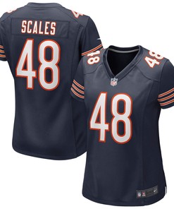 Patrick Scales Chicago Bears Womens Game Jersey - Navy Nfl
