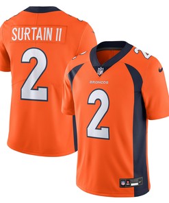 Patrick Surtain II 2 Denver Broncos Vapor Untouchable Limited Jersey - Orange