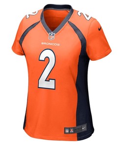 Patrick Surtain II 2 Denver Broncos Women's Home Game Jersey - Orange
