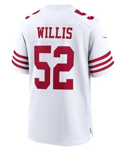 Patrick Willis 52 San Francisco 49ers Retired Player Game Jersey - White