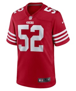Patrick Willis 52 San Francisco 49ers Retired Player Team Game Jersey - Scarlet