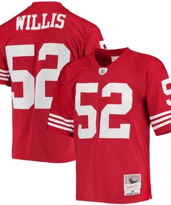 Patrick Willis San Francisco 49ers Mitchell & Ness 2007 Legacy Replica Jersey - Scarlet Nfl