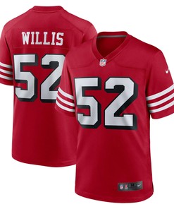 Patrick Willis San Francisco 49ers Retired Alternate Game Jersey Scarlet Nfl