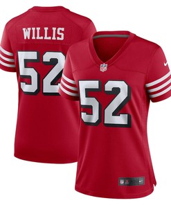 Patrick Willis San Francisco 49ers Women's Alternate Game Jersey - Scarlet