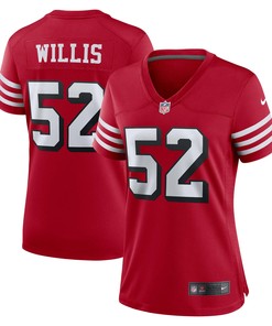 Patrick Willis San Francisco 49ers Womens Alternate Game Jersey - Scarlet Nfl