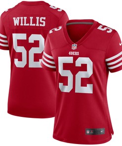 Patrick Willis San Francisco 49ers Womens Retired Player Game Jersey - Scarlet Nfl