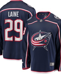 Patrik Laine Columbus Blue Jackets Fanatics Branded Home Breakaway Jersey - Navy Nhl