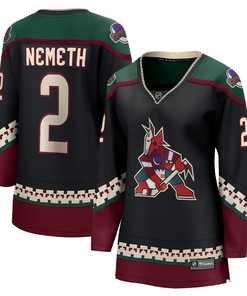 Patrik Nemeth Arizona Coyotes Fanatics Branded Womens Home Breakaway Player Jersey - Black Nhl