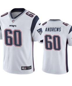 Patriots David Andrews 60 Vapor Untouchable Limited White Jersey Men's