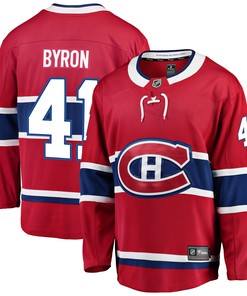 Paul Byron Montreal Canadiens Fanatics Branded Breakaway Player Jersey - Red Nhl