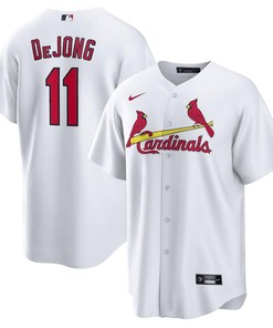 Paul DeJong 11 St. Louis Cardinals Home Men Jersey - White