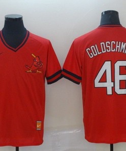 Paul Goldschmidt #46 St Louis Cardinals 2020 Mlb Red Jersey