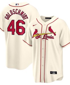 Paul Goldschmidt 46 St. Louis Cardinals Alternate Men Jersey - Cream