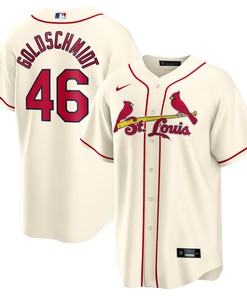 Paul Goldschmidt St Louis Cardinals Alternate Replica Player Name Jersey Cream Mlb