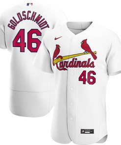 Paul Goldschmidt St. Louis Cardinals Home Authentic Player Jersey - White Mlb