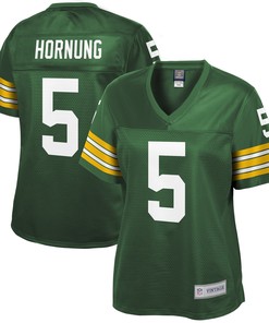 Paul Hornung Green Bay Packers Nfl Pro Line Womens Retired Player Jersey - Green