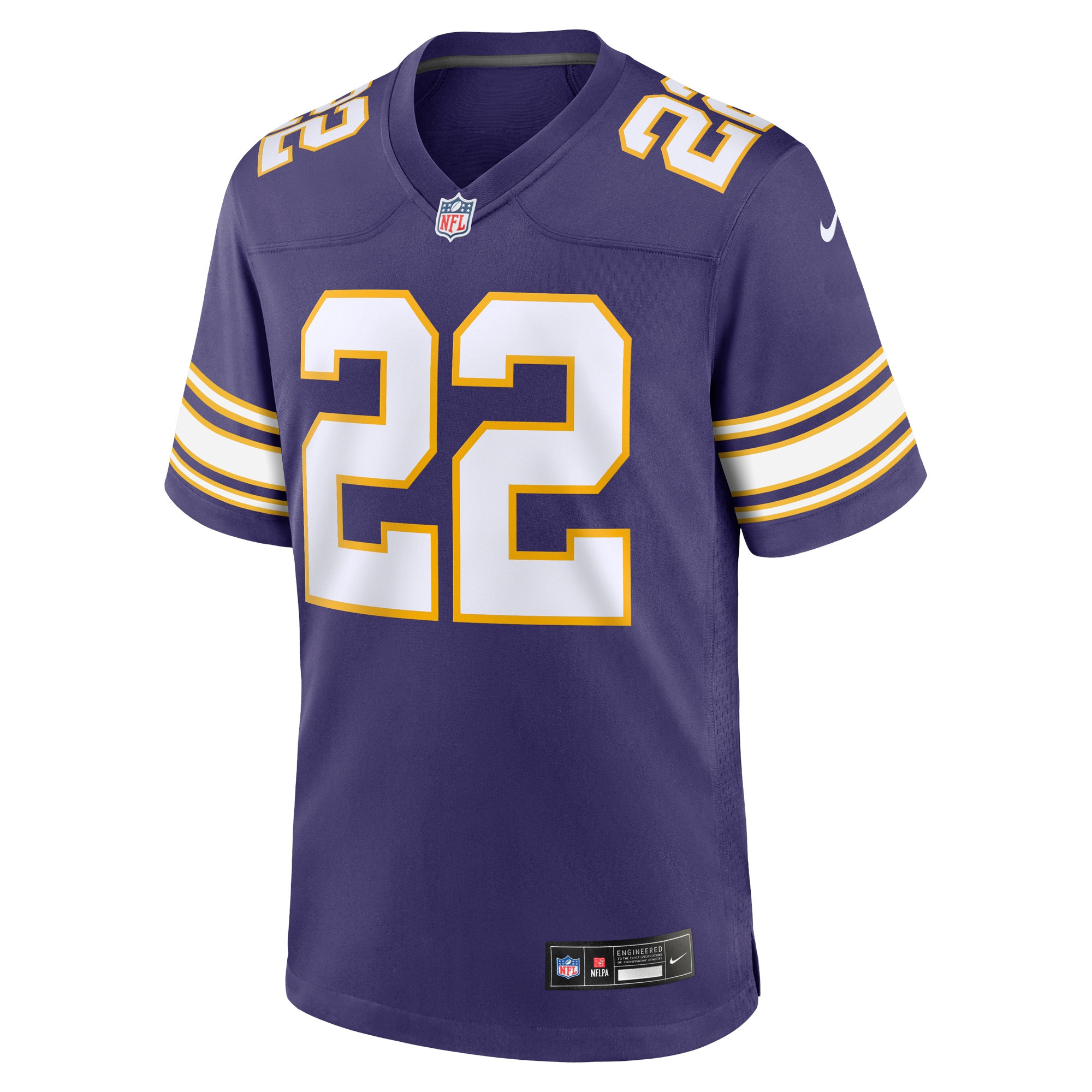 Paul Krause 22 Minnesota Vikings Classic Retired Men Jersey - Purple