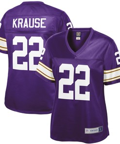 Paul Krause Minnesota Vikings Nfl Pro Line Womens Retired Player Jersey - Purple
