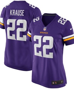 Paul Krause Minnesota Vikings Womens Game Retired Player Jersey - Purple Nfl