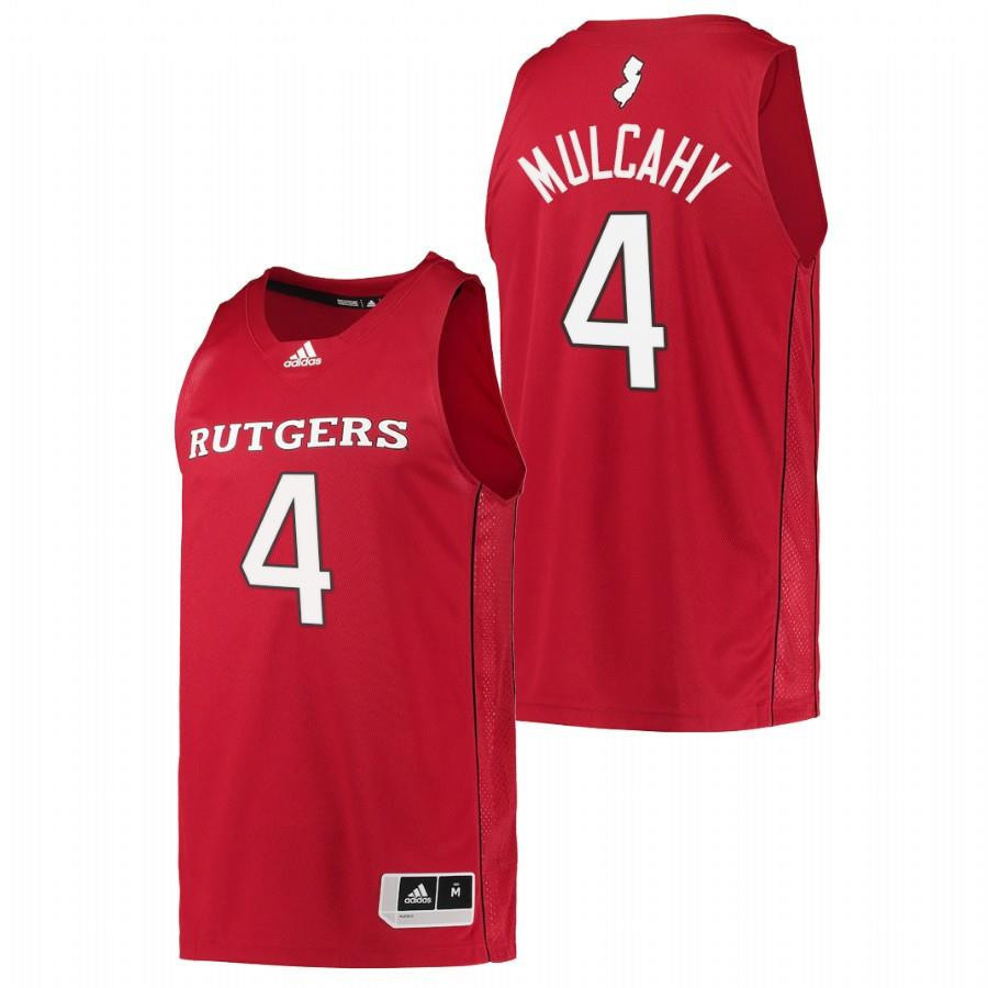Paul Mulcahy 4 Rutgers Scarlet Knights 2022 College Basketball Men Jersey - Scarlet