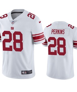 Paul Perkins New York Giants White Vapor Limited Jersey