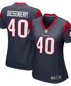 Paul Quessenberry Houston Texans Women's Game Player Jersey - Navy