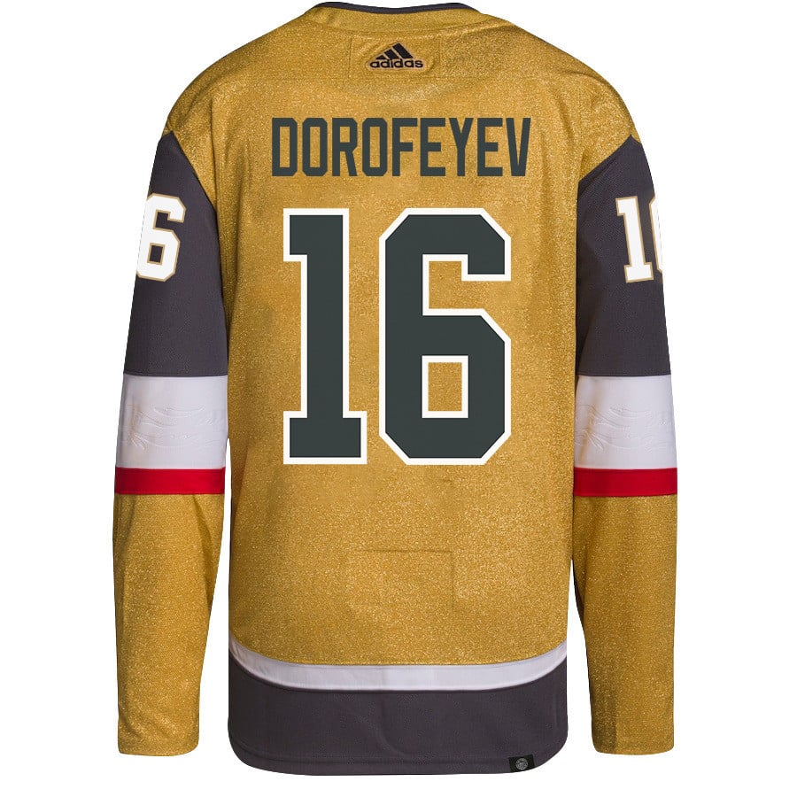 Pavel Dorofeyev 16 Vegas Golden Knights Stanley Cup 2023 Final Patch Home Breakaway Men Jersey - Gold