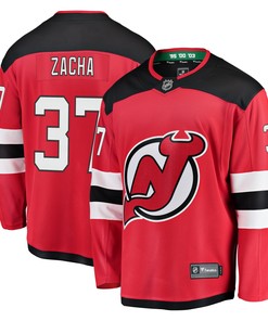 Pavel Zacha New Jersey Devils Fanatics Branded Home Breakaway Player Jersey - Red Nhl