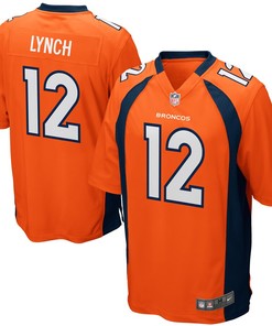 Paxton Lynch Denver Broncos Nike Game Jersey - Orange